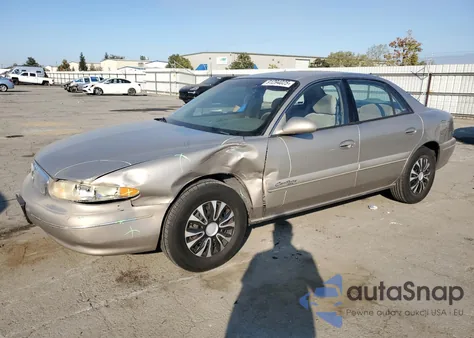 2001 Buick Century Custom z USA, uszkodzony, nr VIN 2G4WS52J611274649